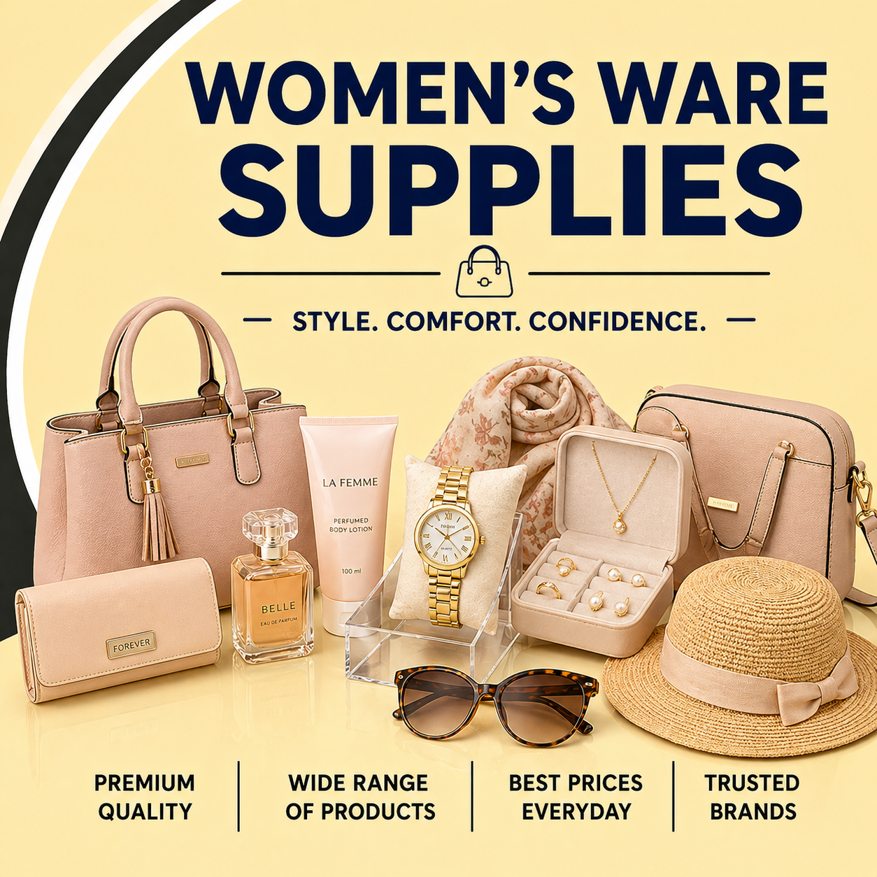 Women's ware supplies