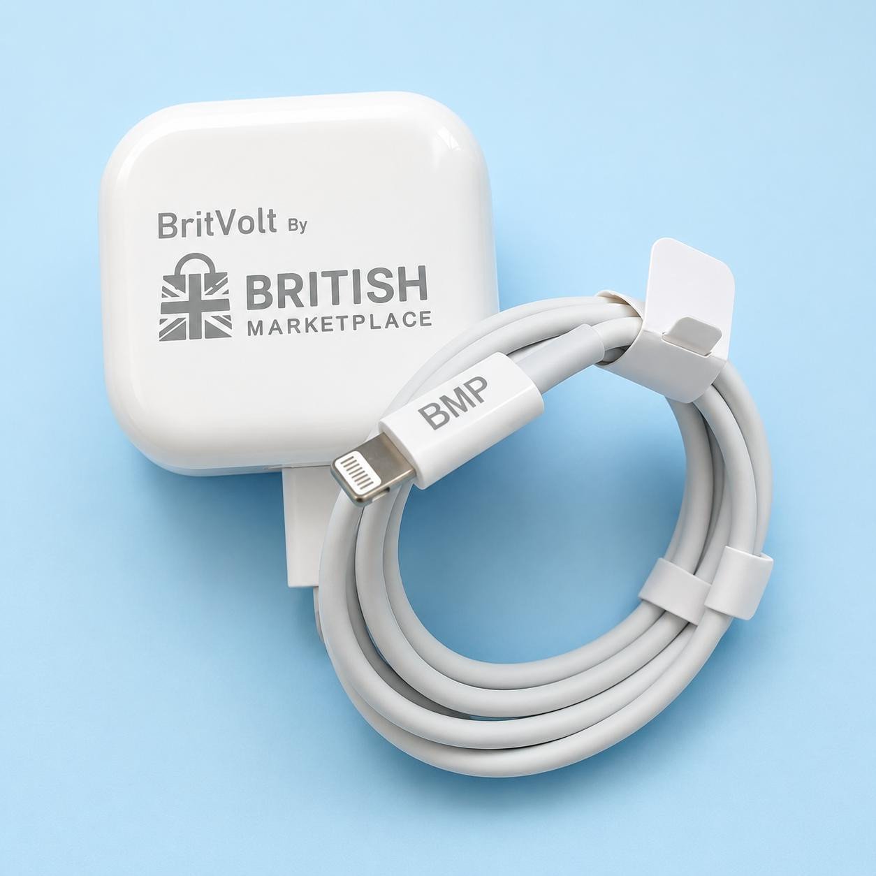 BritVolt 20W Power Adapter Type-C to Lightning